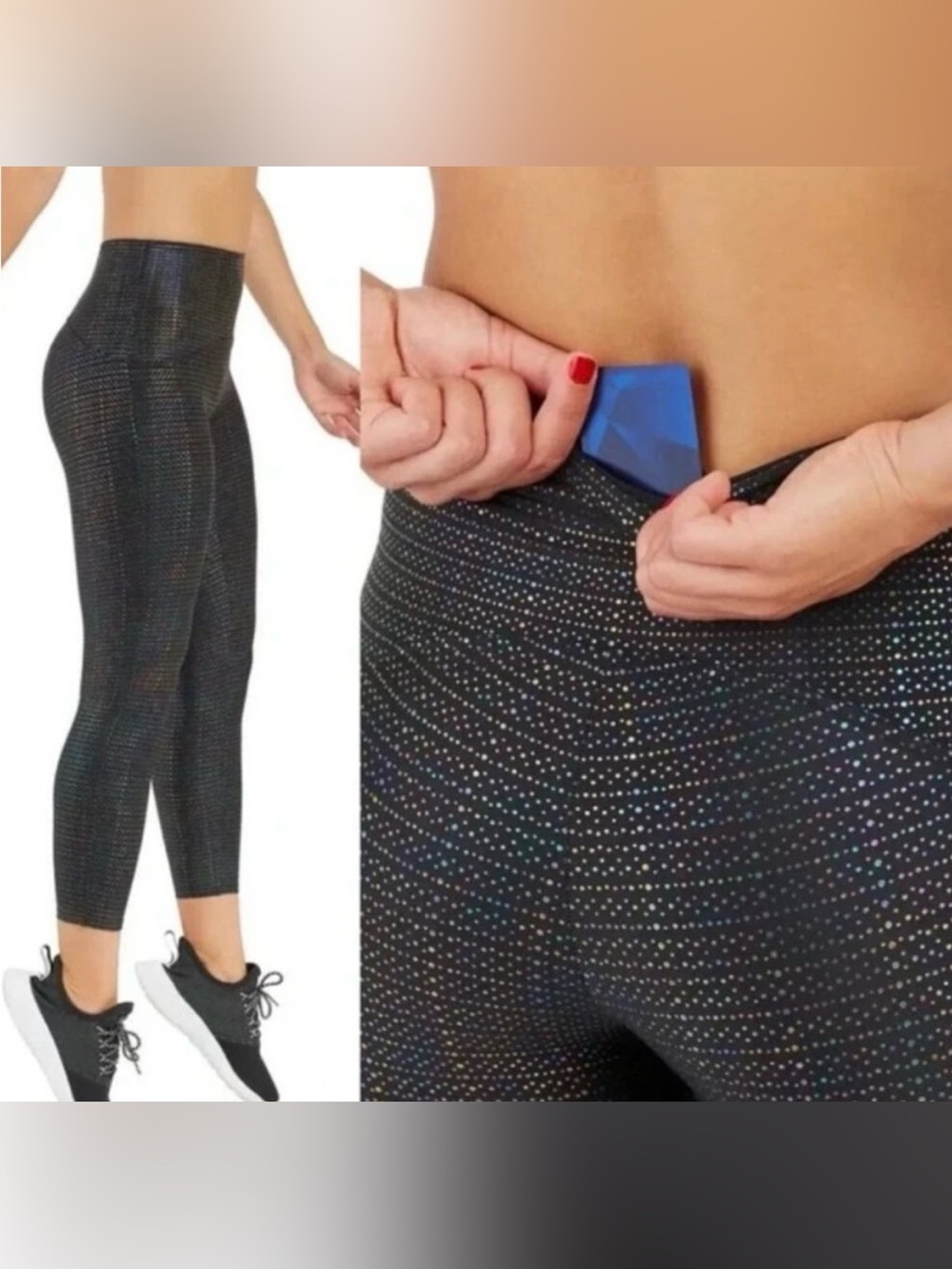 Spanx Metallic Leggings